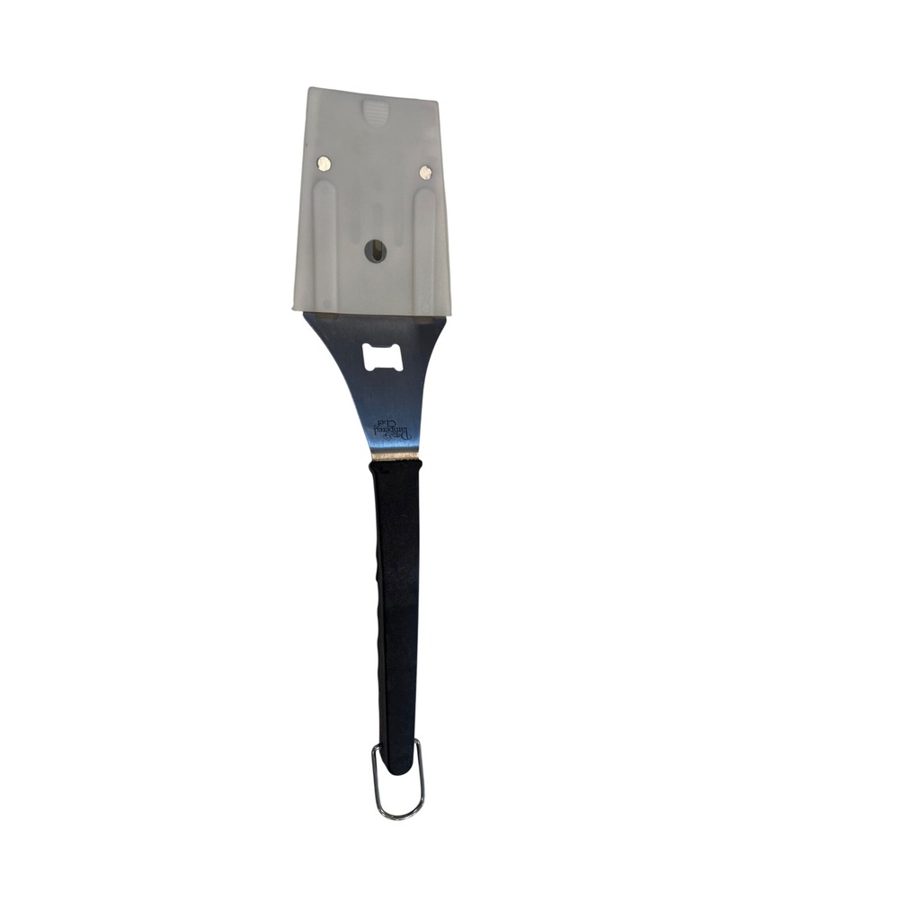 Pampered Chef BBQ Boss‎ Spatula Stainless Steel Grilling Tool w/ Bottle Opener